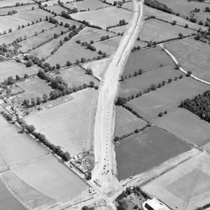 M4 Motorway Construction, June 1970. Reading