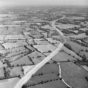 M4 Motorway Construction, June 1970. Reading