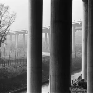 The M6 interchange at Gravelly Hill under construction, also known as Spaghetti Junction The M6 interchange at Gravelly Hill under construction, also known as Spaghetti Junction