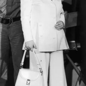 Mae West seen here during a visit to the set of the film Hindenberg Mae West seen here during a visit to the set of the film Hindenberg