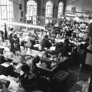 The main workshop at Sydney W Widdowsons Limited factory in Nottingham The main workshop at Sydney W Widdowsons Limited factory in Nottingham