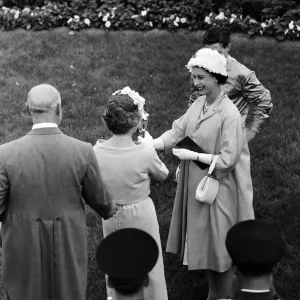 Her Majesty Queen Elizabeth II at the 100th running of the Queens Plate