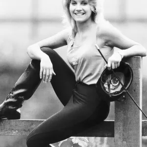 Malandra Burrows Emmerdale Print August 1987 Malandra Burrows Emmerdale Print August 1987
