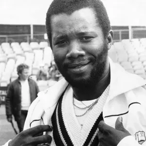 Malcolm Marshall West Indies Fast Bowler Print 29th May 1984