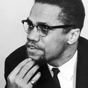 Malcolm X in Smethwick, 1965 Print