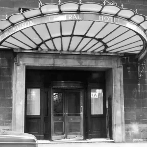 The Malmaison Restaurant, Hope Street, Glasgow Print 1967