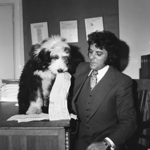 One man (Bob) and his dog (William). William of Arethyn is no sleeping dog when it comes