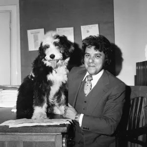 One man (Bob) and his dog (William). William of Arethyn is no sleeping dog when it comes