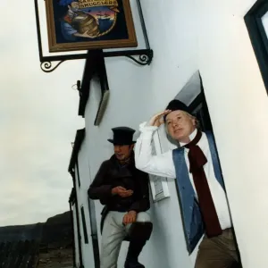 Saltburn Smugglers Heritage Centre Print, 6th December 1991