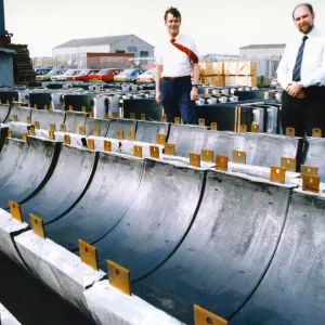 Managing Director Neil Darley (left) and technical director Winston Shepherd of Managing Director Neil Darley (left) and technical director Winston Shepherd of