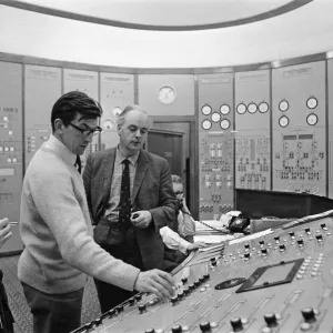 Manchester and Area electricity control room where all the power cut decisions are taken