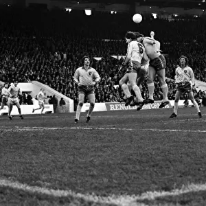 Manchester City 6 v. Norwich City 0. F. A Cup. January 1981 MF01-15-121