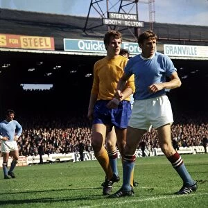 Manchester City v Everton 1969 football