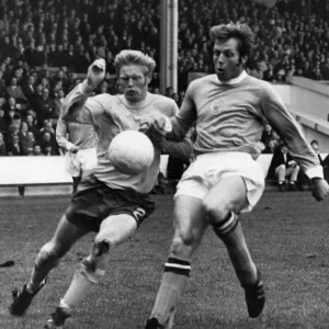 Manchester City v Ipswich Town league match at Maine Road October 1970 Manchester City v Ipswich Town league match at Maine Road October 1970