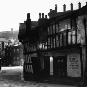 Manchester - Long Millgate, coin des poètes, novembre 1948. P000201