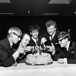 Manchester pop group Freddie and the Dreamers join a celebration party in their honour Manchester pop group Freddie and the Dreamers join a celebration party in their honour