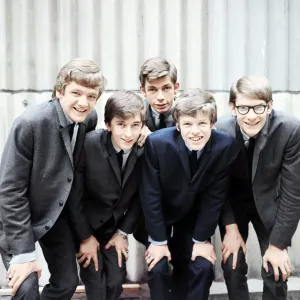 Manchester pop group Hermans Hermits left to right: Karl Green, Keith Hopwood Manchester pop group Hermans Hermits left to right: Karl Green, Keith Hopwood