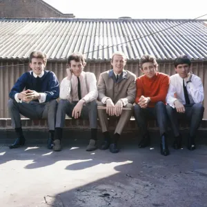 Manchester pop group The Hollies left to right: Graham Nash, Allan Clarke, Bobby Elliott Manchester pop group The Hollies left to right: Graham Nash, Allan Clarke, Bobby Elliott