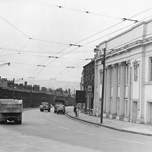 Manchester Road seen from Buxton Road, Huddersfield Circa June 1965
