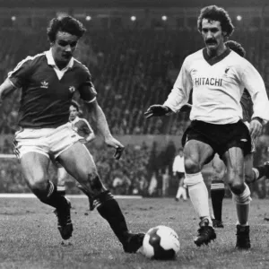 Manchester United 0-0 Liverpool Print, Old Trafford, Boxing Day 1980