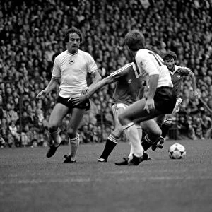 Manchester United 1 v. Swansea 0. Division 1 Football. September 1981 MF03-20-087