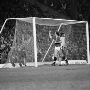 Manchester United 2-0 Arsenal, Old Division One, Old Trafford, le 24 janvier 1987.