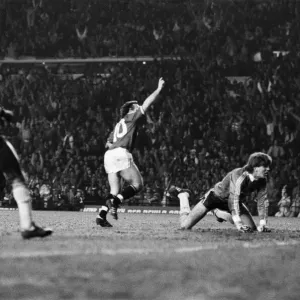 Manchester United 2-0 Arsenal, Old Division One, Old Trafford, January 24th 1987 Manchester United 2-0 Arsenal, Old Division One, Old Trafford, January 24th 1987
