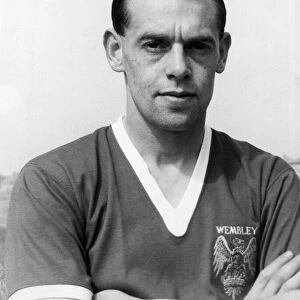 Manchester United footballer Colin Webster 1958