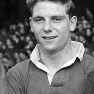 Manchester United footballer Duncan Edwards pictured before his side