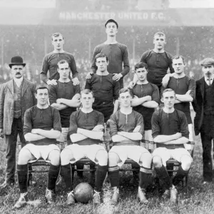 1905 Manchester United Team Print at Bank Street