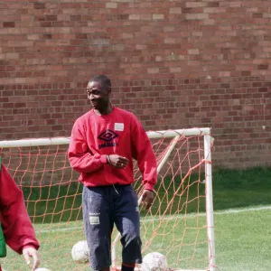 Manchester United in Training Print 12th May 1995