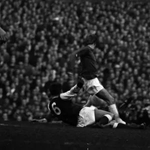 Manchester United v Arsenal football match. 28th November 1964 Manchester United v Arsenal football match. 28th November 1964