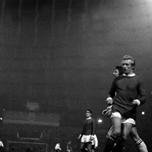 Manchester United v Derby County-Dennis Law December 1969