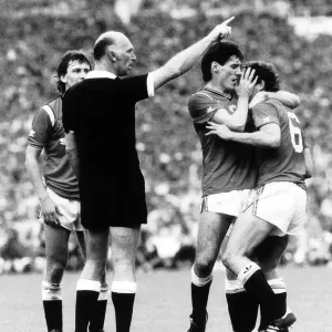 Manchester United v Everton FA Cup Final at Wembley Stadium 18th May 1985 Manchester United v Everton FA Cup Final at Wembley Stadium 18th May 1985