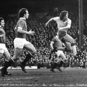 Manchester United v. Norwich Print, March 1975