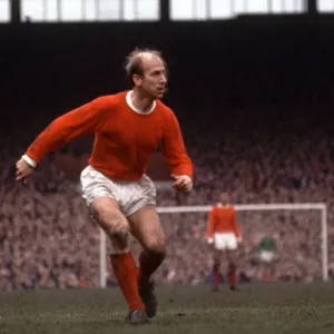 Manchester United v Nottingham Forest Print, 23rd March 1968