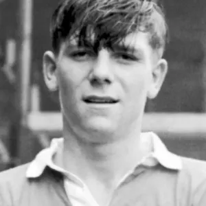 Manchester United youth team footballer Duncan Edwards, recently signed from Dudley Manchester United youth team footballer Duncan Edwards, recently signed from Dudley