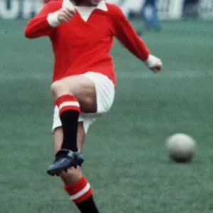 Manchester Uniteds George Best seen here controlling the ball against Leeds