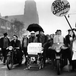 Manchester University and Faculty of Technology rag. Start of the attempt on the world Manchester University and Faculty of Technology rag. Start of the attempt on the world