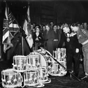 Manchesters Lord Mayor Colonels P Dawson and the commanding officer of