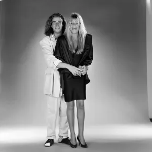 Mandy Smith with her new boyfriend Keith Daley. 20th August 1986 Mandy Smith with her new boyfriend Keith Daley. 20th August 1986