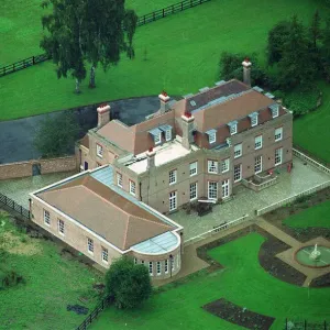 Aerial View Print of Beckham's 1999 Mansion Aerial View Print of Beckham's 1999 Mansion