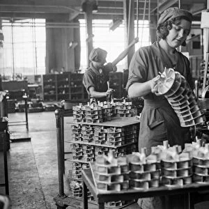 Manufacturing components for vacuum cleaners at the Hoover factory
