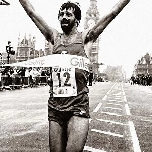 Marathon 1983 winner Mike Gratton from Canterbury won in 2Hrs 9mins 43 secs
