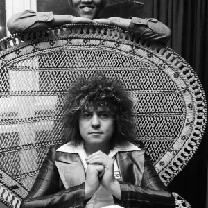 Marc Bolan with girlfriend Gloria Jones and their baby son Marc Bolan with girlfriend Gloria Jones and their baby son