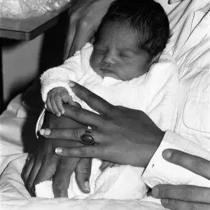 Marc Bolan with girlfriend Gloria Jones and their baby son Marc Bolan with girlfriend Gloria Jones and their baby son