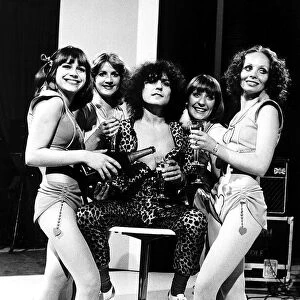 Marc Bolan Pop Singer with The Heart Throb Girls DBase MSI