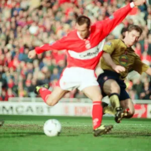 Marco Branca scores first goal print, Middlesbrough vs Sunderland Marco Branca scores first goal print, Middlesbrough vs Sunderland