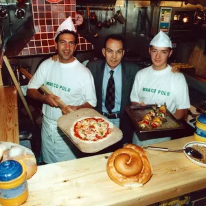 Marco Polo Italian Restaurant Staff Print, 14th October 1997