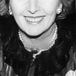 Margaret Thatcher arriving at Lancaster House Dinner - September 1984 Margaret Thatcher arriving at Lancaster House Dinner - September 1984